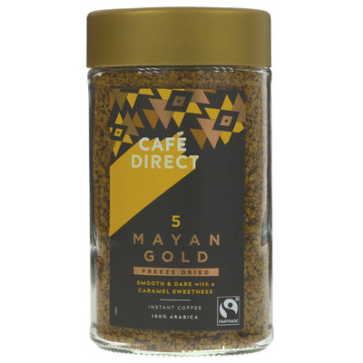Cafe Direct Mayan Gold Instant 100g (Pack of 6)