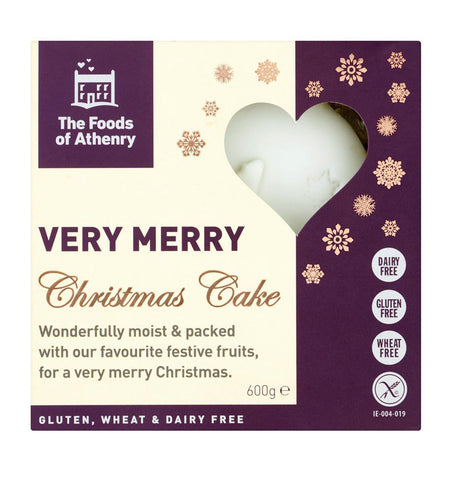 The Foods GF Iced Christmas Cake 600g (Pack of 6)