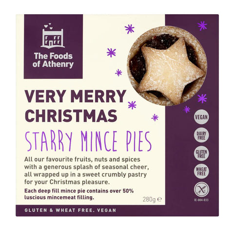 The Foods GF Very Merry Mince Pies 280g (Pack of 12)