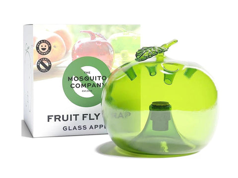 The Mosquito Company Glass Apple Fruit Fly Traps 180g (Pack of 12)
