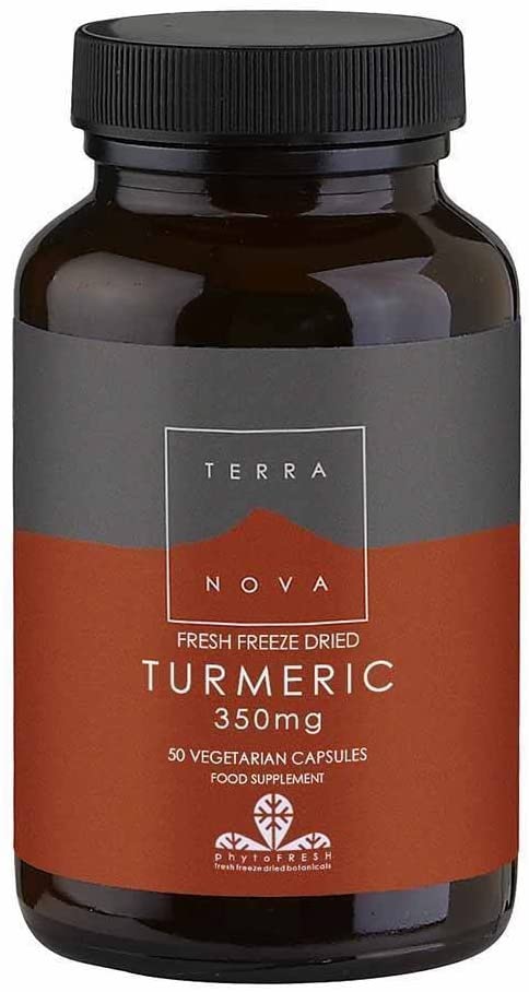 Terranova Turmeric Root 350mg 50 Capsules