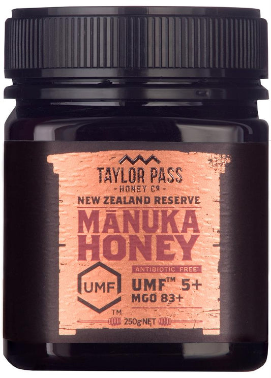 Taylor Pass Honey Manuka Honey UMF5+/MGO83 250g