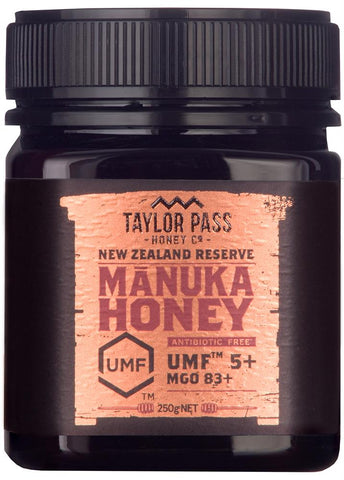 Taylor Pass Honey Manuka Honey UMF5+/MGO83 250g