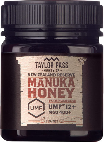 Taylor Pass Honey NZ Manuka Honey UMF12+ 250g (Pack of 6)