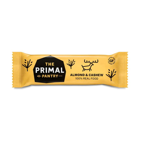 The Primal Pantry Almond Cashew Fruit & Nut Bar 40g (Pack of 18)