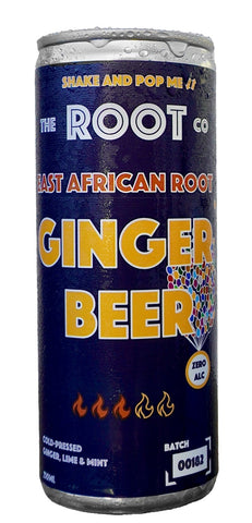 The Root Co East African Ginger Beer 230ml (Pack of 12)