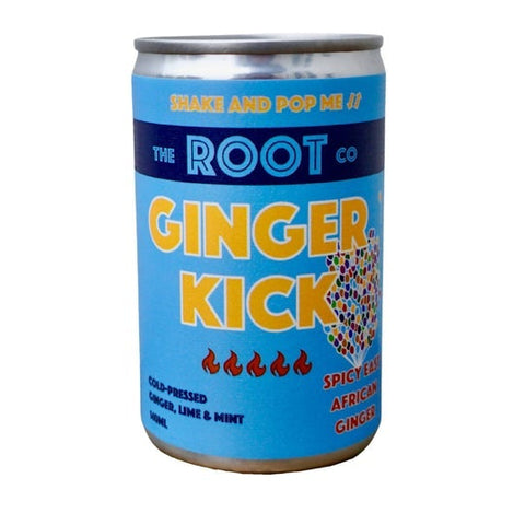 The Root Co East African Ginger Kick 140ml (Pack of 12)