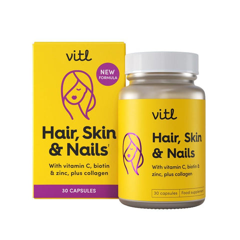 Vitl Hair Skin & Nails 30Caps