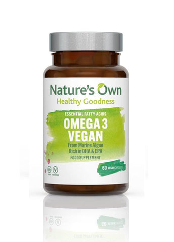 Natures Own Omega 3 Vegan 60 Caps