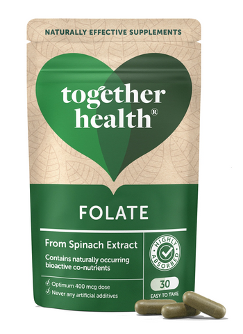 Together Health Natural Folate 30 (Pack of 6)