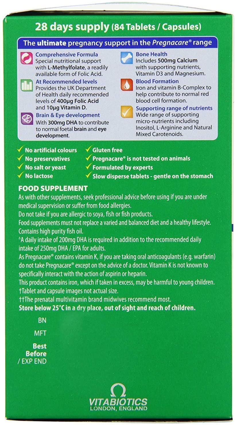 Vitabiotics Pregnacare Max - Capsules & Tablets 28s+56s