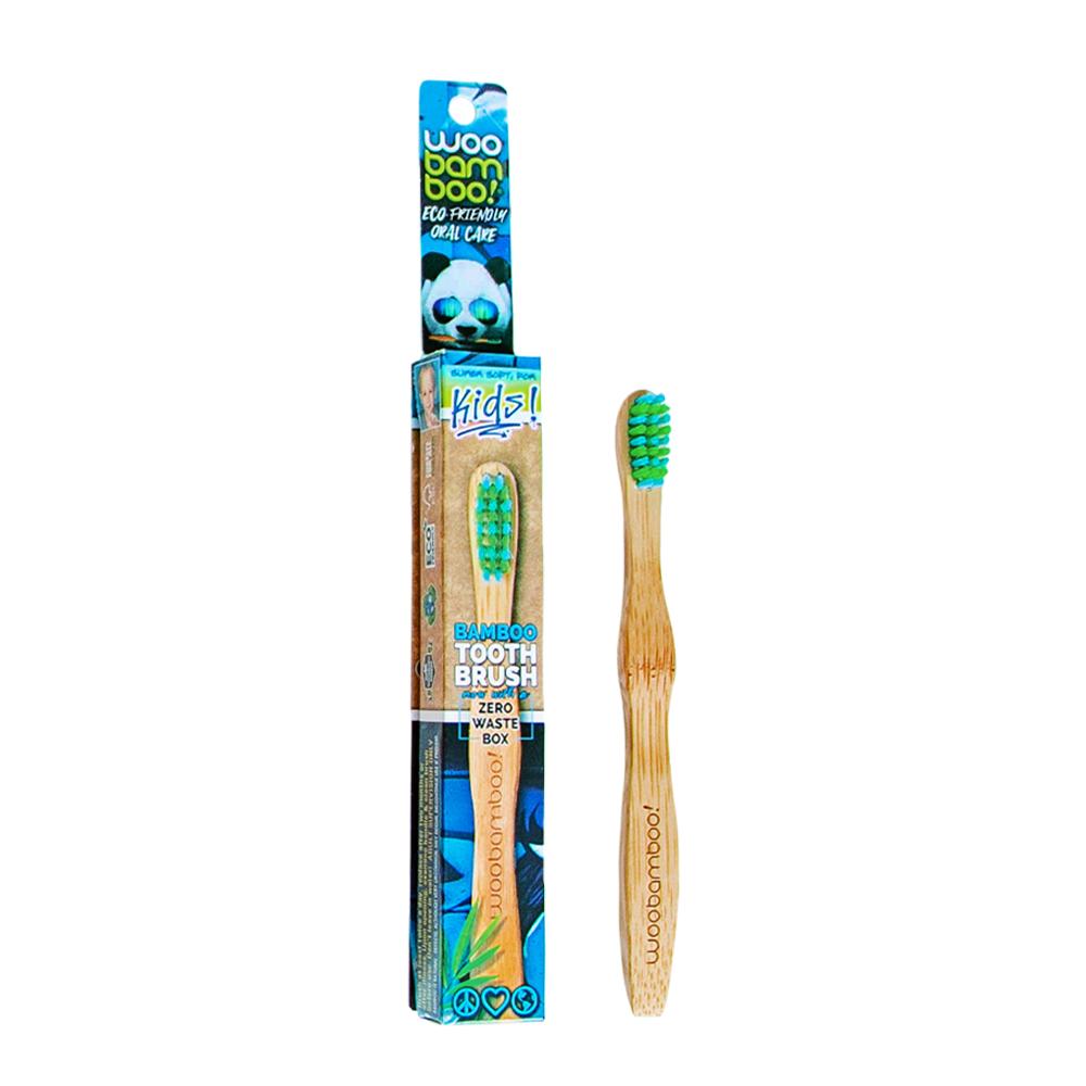 WooBamboo Single Kids Toothbrush