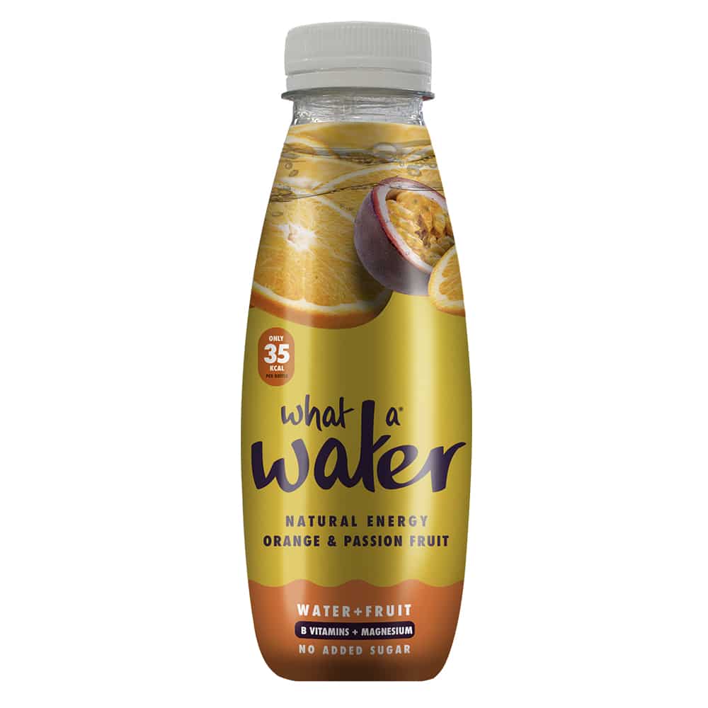 What A Drinks What a Water Orange & Passion 522g (Pack of 8)