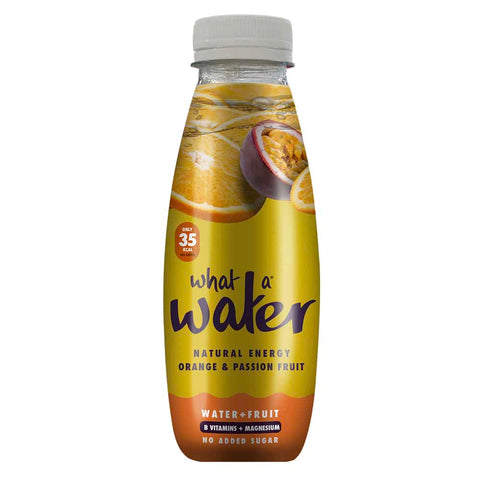 What A Drinks What a Water Orange & Passion 522g (Pack of 8)