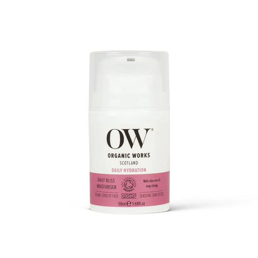 Organic Works Daily Bliss Moisturiser 50ml (Pack of 6)