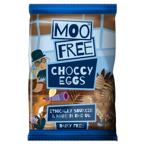 Moo Free Milk Choc Mini Eggs 50g (Pack of 16)