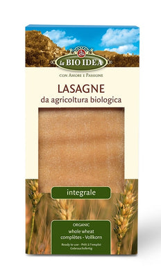 La Bio Idea W/wheat Lasagne Organic 250g (Pack of 12)