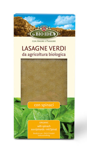 La Bio Idea Green Lasagne Organic 250g (Pack of 12)