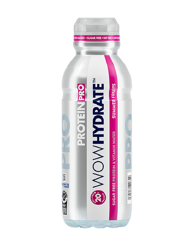 WOW Hydrate Protein Pro 20G Summer Fruits 500ml (Pack of 12)