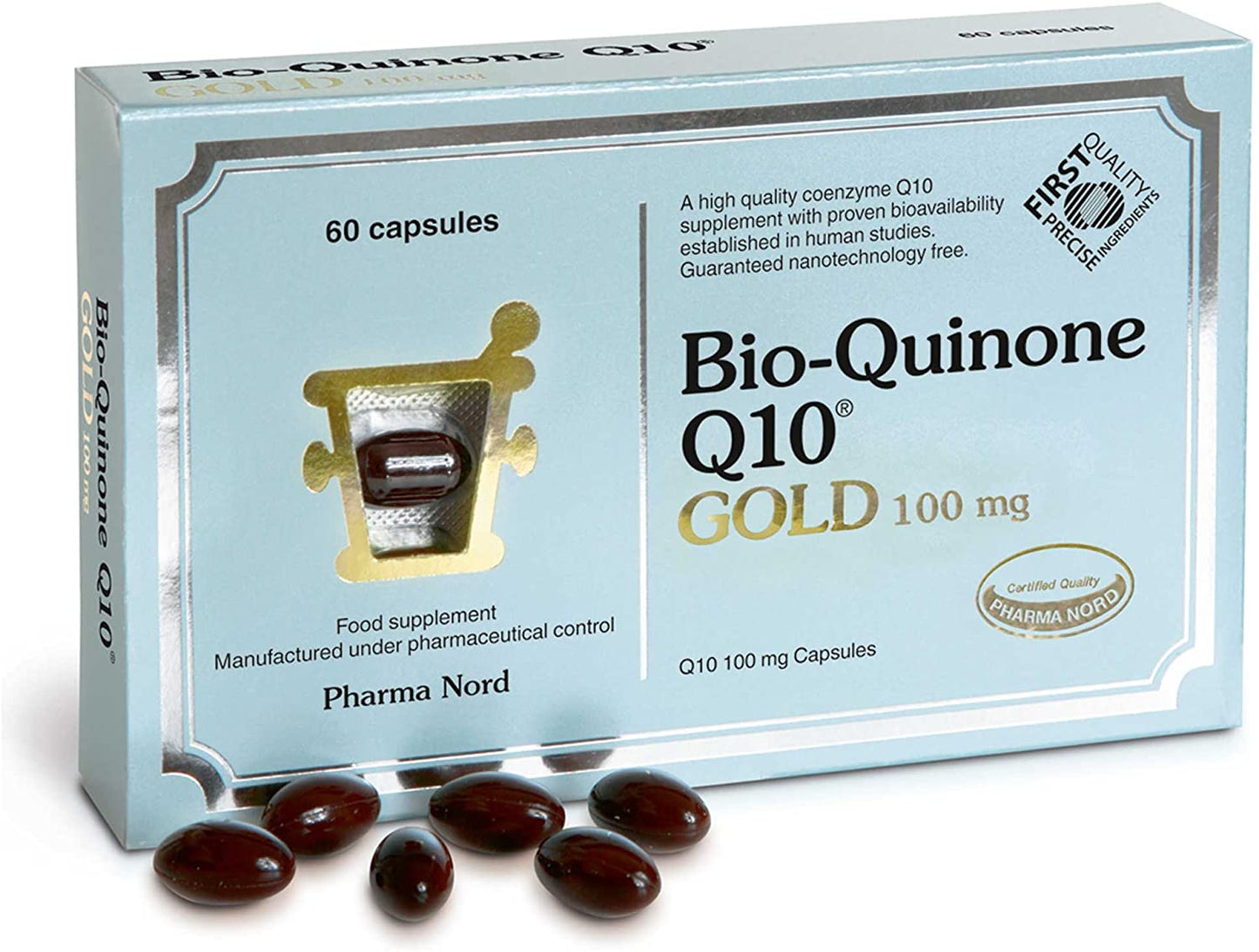 Pharma Nord Bio-Quinone Q10 Gold Capsules 100mg 60 Capsules
