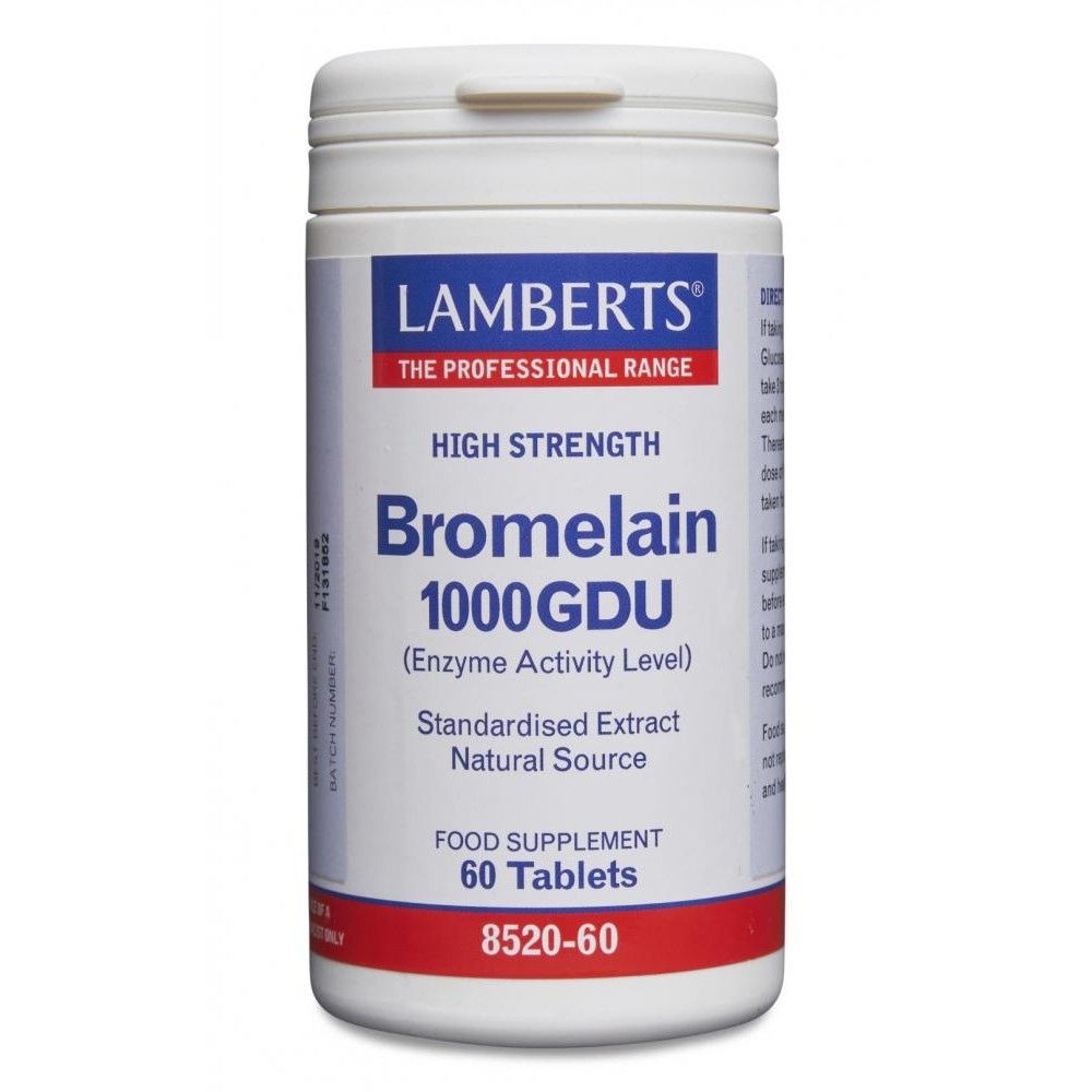 Lamberts Bromelain 1000GDU - 60 Caps