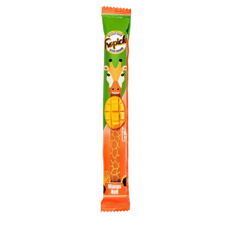Tropicks Fruit Roll Mango Organic 27g (Pack of 30)