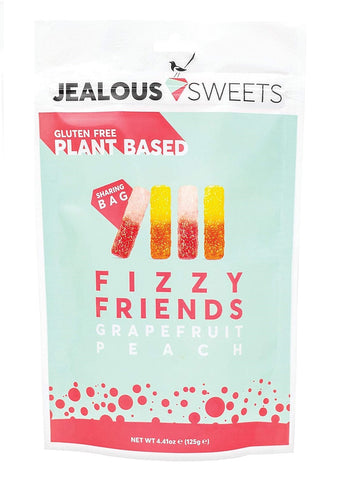 Jealous Sweets Fizzy Friends Share Bags 125g (Pack of 7)