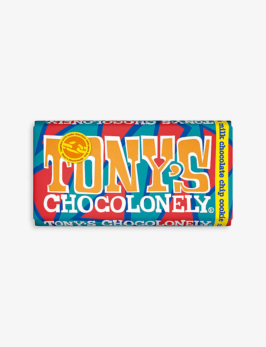 Tony's Chocolonely Milk Chocolate Chip Cookie 180g (Pack of 15)