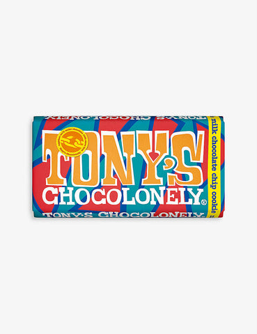 Tony's Chocolonely Milk Chocolate Chip Cookie 180g (Pack of 15)