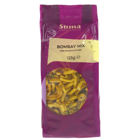 Suma Prepacks Bombay Mix - Lime 125g (Pack of 6)