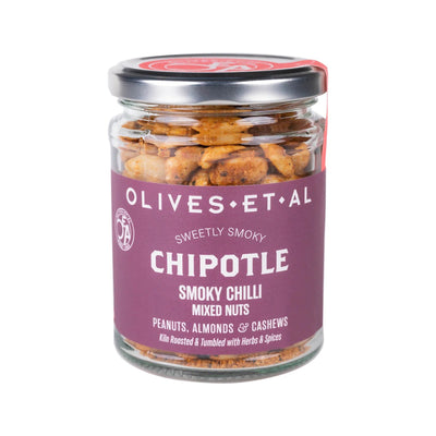 Olives Et Al Smokey Chili Nuts 150g (Pack of 6)