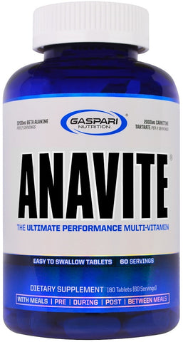 Gaspari Nutrition Anavite - 180 tablets