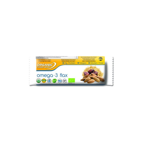 Organic Foodbars Food Bar Omega 3-Box 75g (Pack of 12)