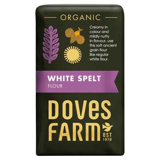 Doves Farm Organic White Spelt Flour 1.5kg (pack of 5)