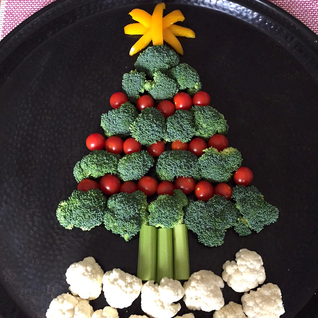 Healthy Veggie Christmas Tree!