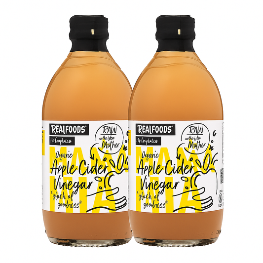 Organico Organic Raw Apple Cider Vinegar 500ml (Pack of 2)
