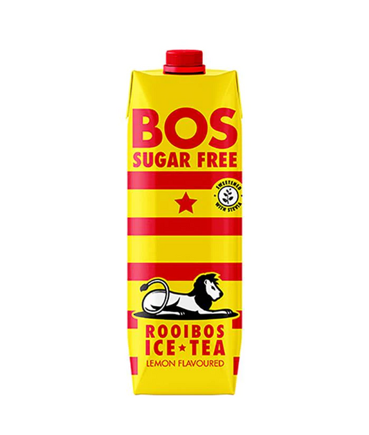 BOS Ice Tea Sugarfree Lemon 1000ml