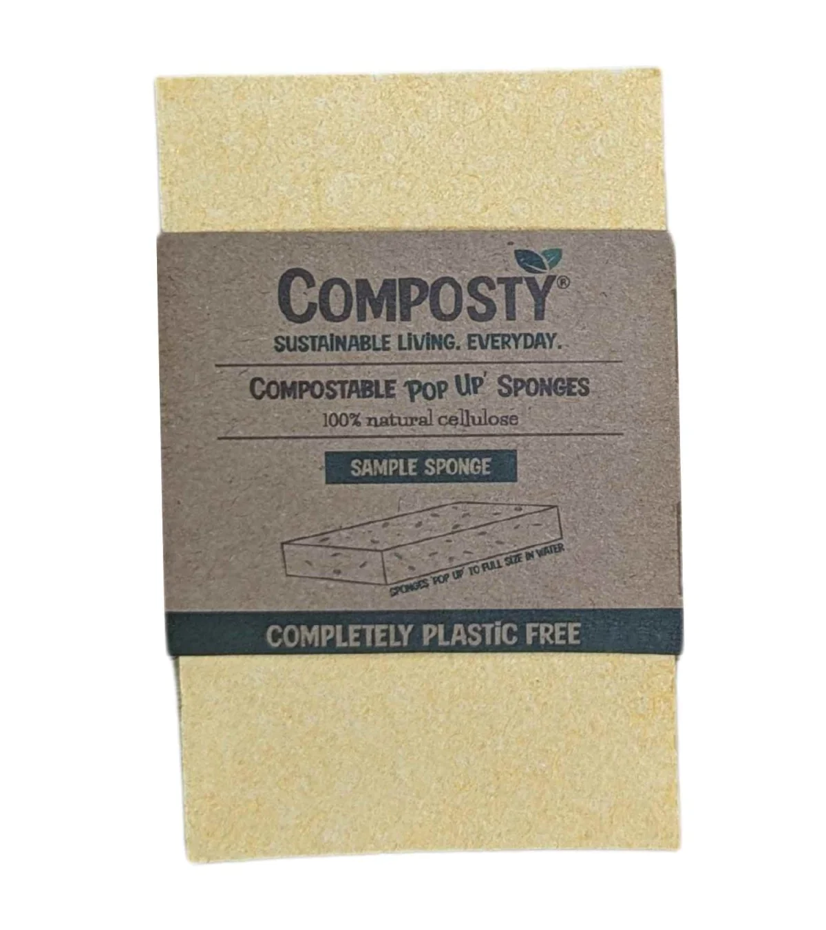 Composty Magic 'Pop-Up' Sponge - Single (Yellow) 1pc