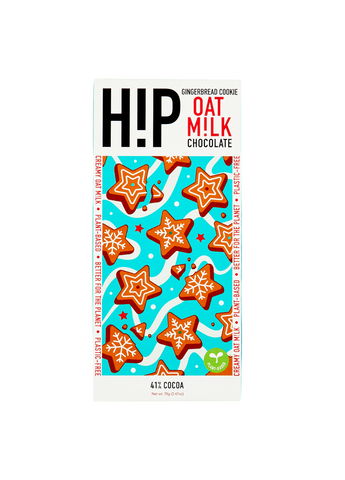 Hip Gingerbread Cookie Oat Milk Chocolate 70g (Pack of 5)