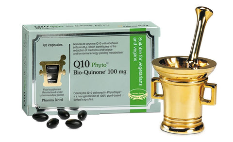 Pharma Nord Q10 Green Bio-Quinone - 100mg (VEGAN) 60 Capsules (Pack of 5)