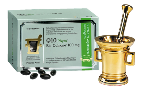 Pharma Nord Q10 Green Bio-Quinone - 100mg (VEGAN) 150 Capsules (Pack of 2)