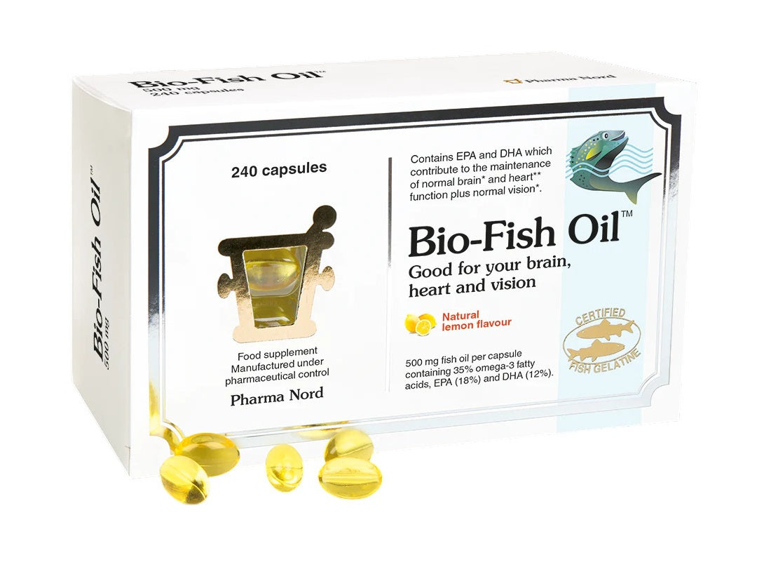 Pharma Nord Bio-Fish Oil™ 500mg 240 Capsules (Pack of 2)