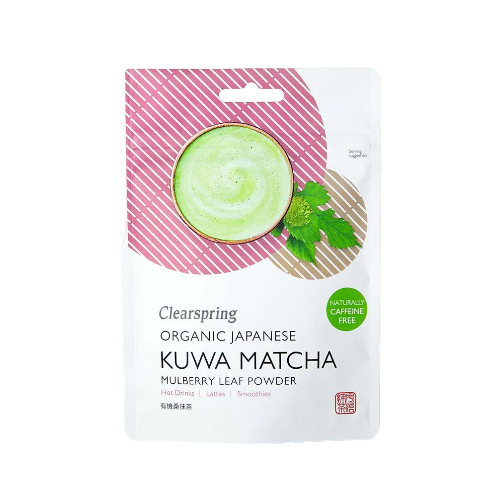 Clearspring Japanese Kuwa Matcha Mulberry Leaf Powder 40g (Pack of 10)