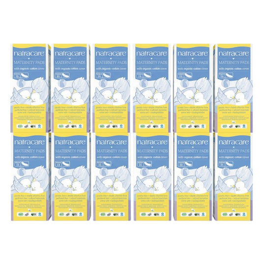 Natracare Organic Maternity Pads - 10s (Pack of 12)