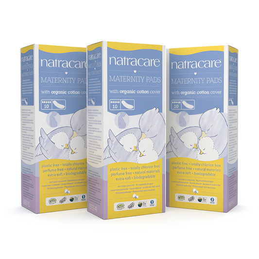Natracare Organic Maternity Pads - 10s (Pack of 3)
