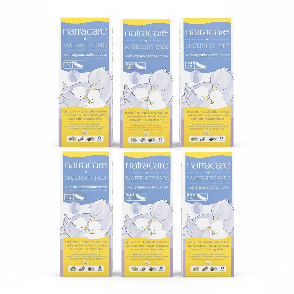 Natracare Organic Maternity Pads - 10s (Pack of 6)