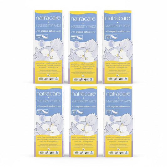 Natracare Organic Maternity Pads - 10s (Pack of 6)