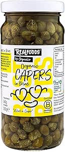 Organico Organic Capers In Brine 250g