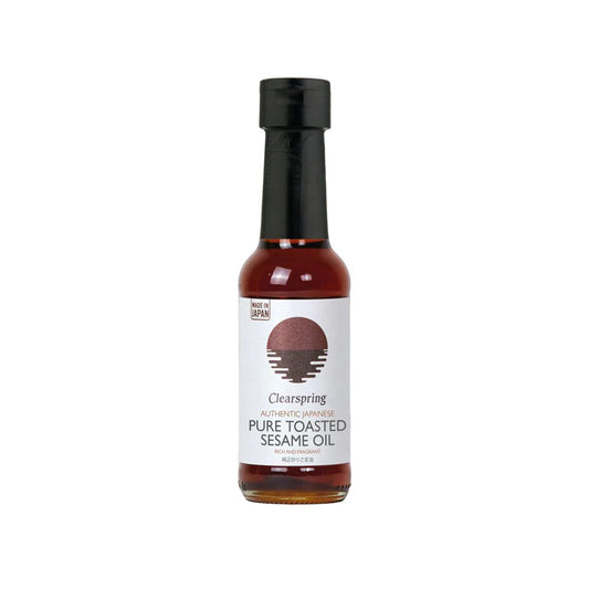 Clearspring Organic Pure Toasted Sesame Oil 150ml (Pack of 6)