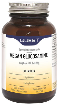 Quest Glucosamine Sulphate KCL 1500mg 60 Tablets